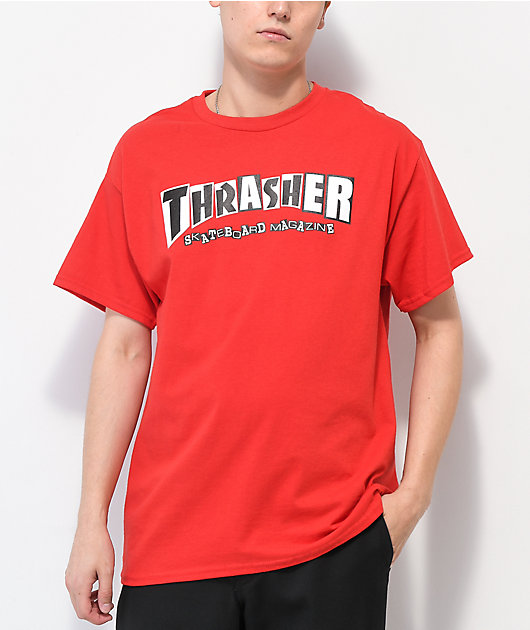 Thrasher x Baker Red T-shirt | Zumiez