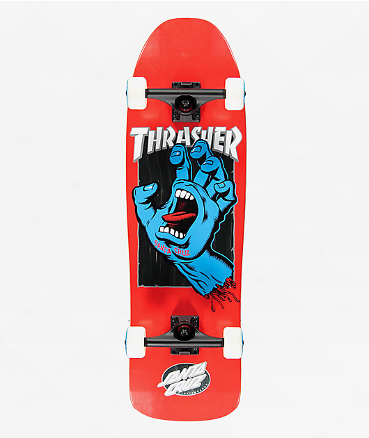 Thrasher x Santa Cruz Screaming Hand Cruiser Skateboard