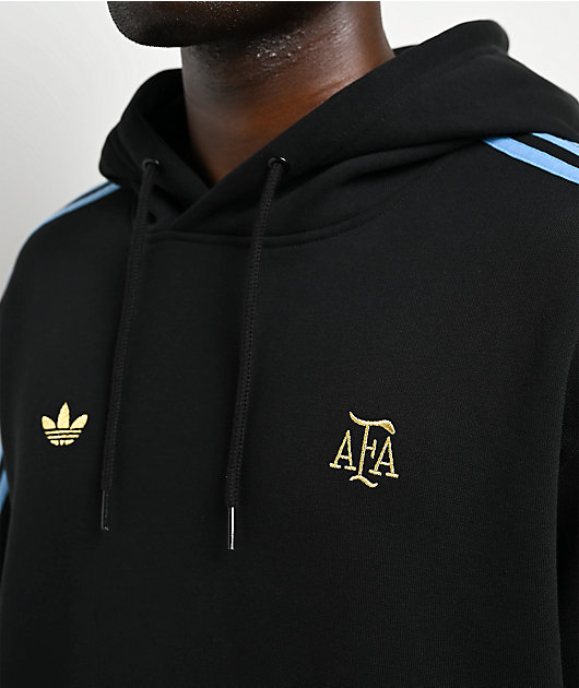 Thrasher x adidas x AFA Black Hoodie