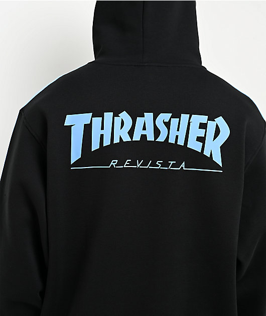Thrasher x adidas x AFA Black Hoodie