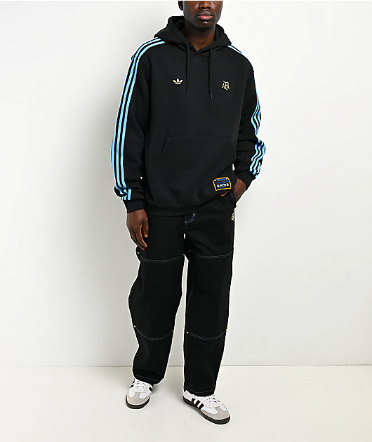 Thrasher x adidas x AFA Chino Black Canvas Jeans