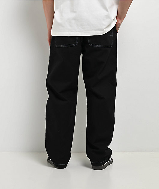 Thrasher x adidas x AFA Chino Black Canvas Jeans