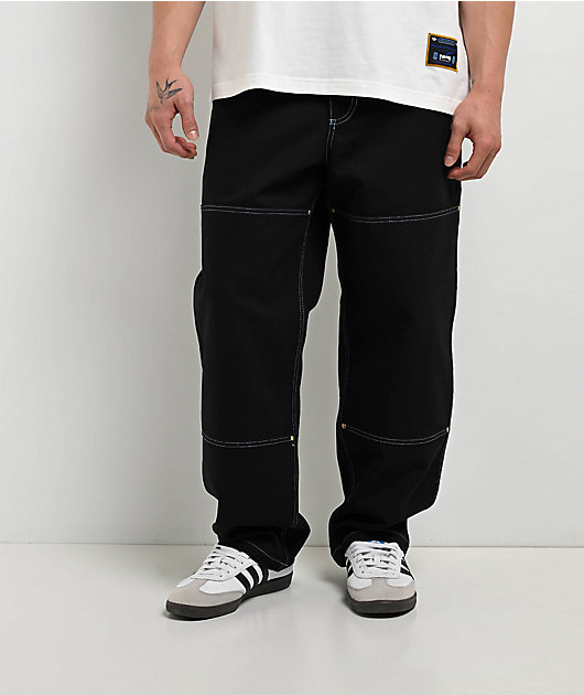 Thrasher x adidas x AFA Chino Black Canvas Jeans