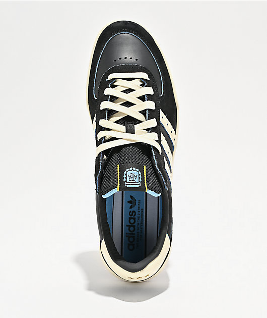 Thrasher x adidas x AFA Glenburn ADV Black & White Skate Shoes