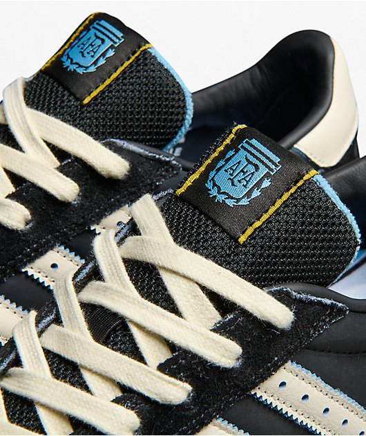 Thrasher x adidas x AFA Glenburn ADV Black & White Skate Shoes