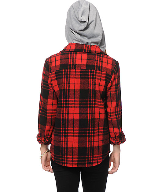 zumiez flannel jacket