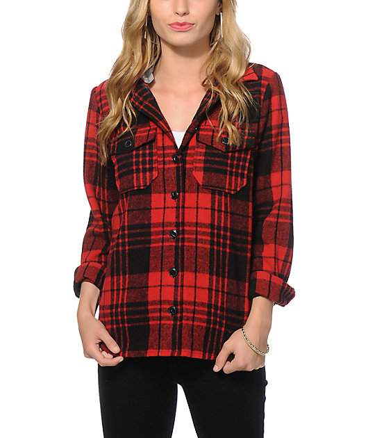 zumiez flannel jacket