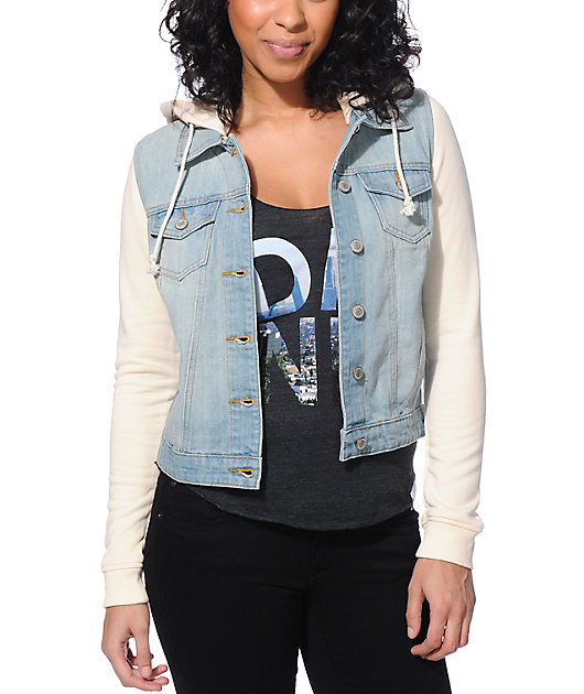 thread and supply jean jacket