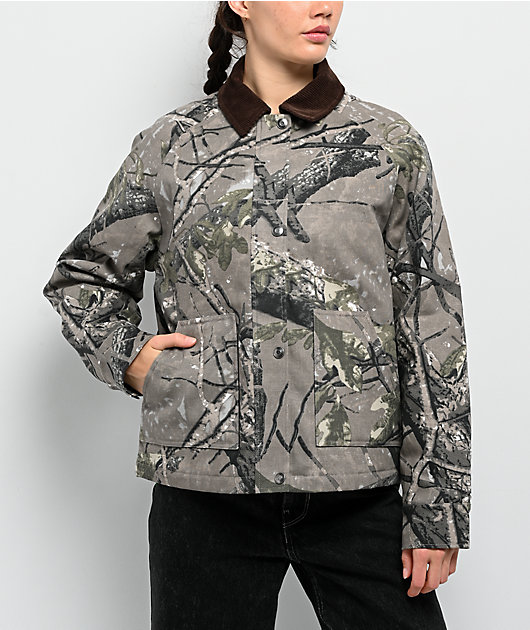 Thread & Supply Tree Torn Camo Work Jacket | Zumiez