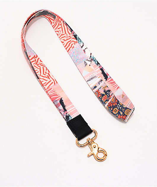 Thread Propaganda Pink Lanyard