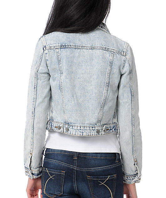 Thread and Supply Acid Wash Vintage Jean Jacket