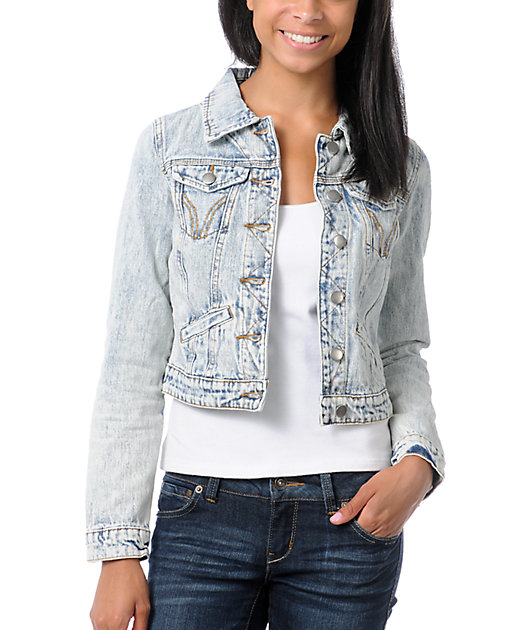 Thread and Supply Acid Wash Vintage Jean Jacket
