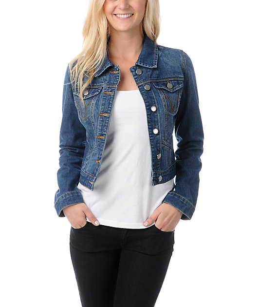 thread and supply jean jacket