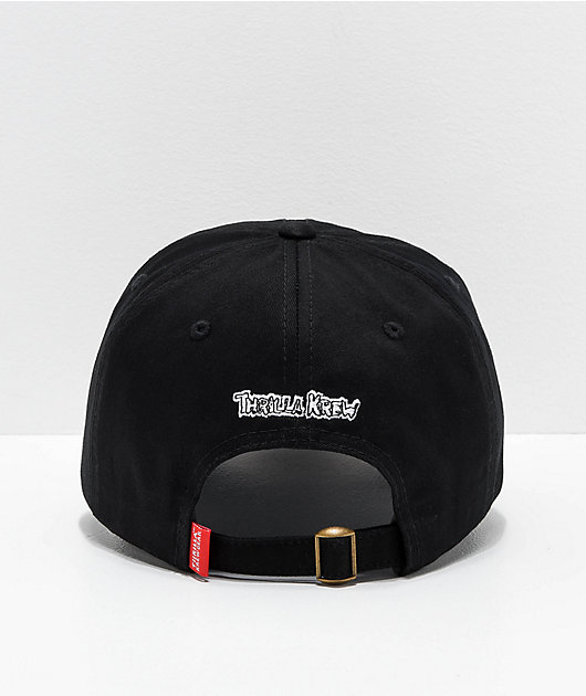 Thrilla Krew Jerks Black Strapback Hat