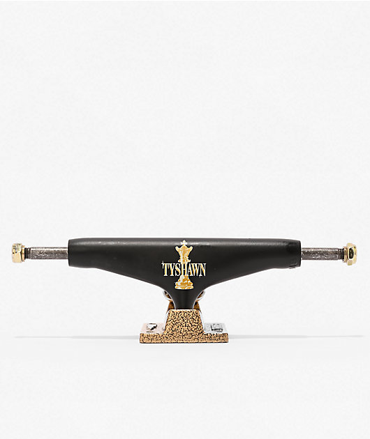 スケートボード thunder track 147 tyshawn Thunder Tyshawn Endgame Pro Editions 148 Black & Gold Skateboard