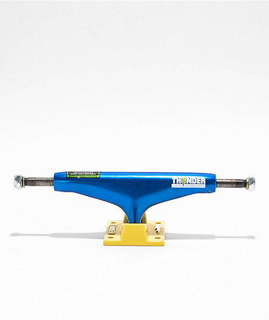 Thunder Varsity Lights Blue & Yellow 148 Skateboard Truck