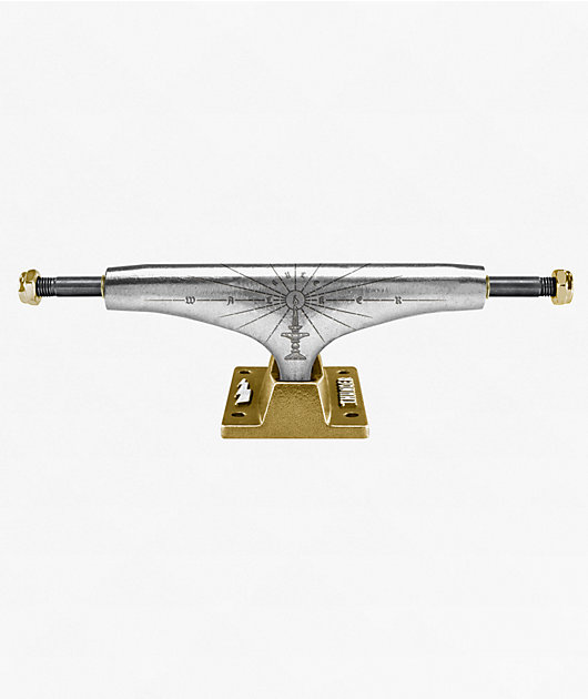 Thunder Walker Luminary Pro 148 Polished & Gold Skateboard Truck