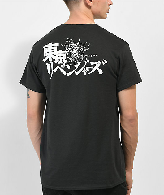 Tokyo Revengers Hanagaki Black T-shirt