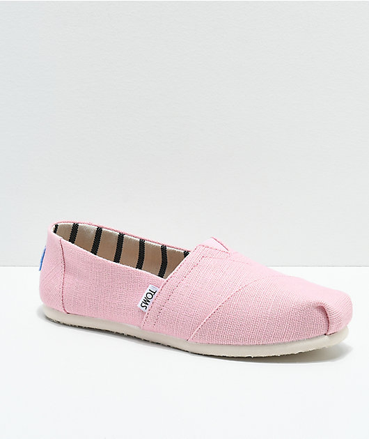 Toms Classic Venice Powder Pink Shoes 