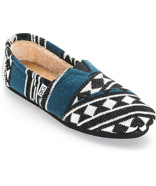 toms shearling shoes