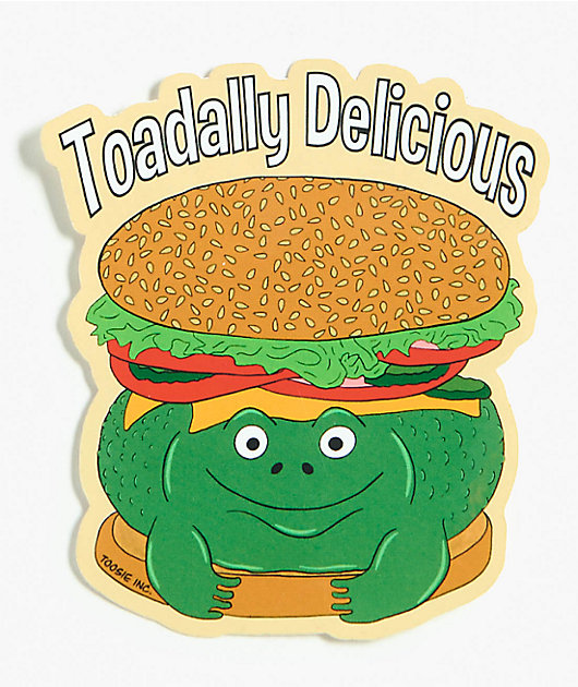 Toosie Toadally Delicious Sticker