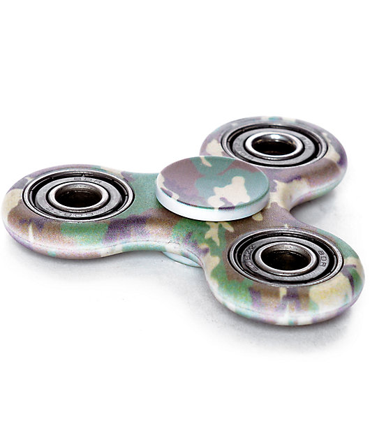 camouflage fidget spinner