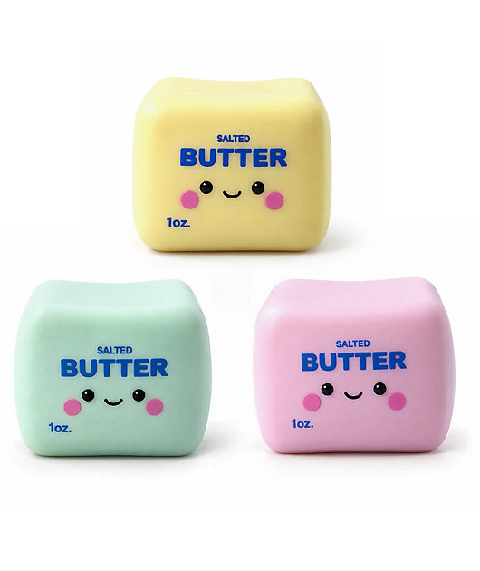 Top Trenz Literally Butter Squisher Stress Toy