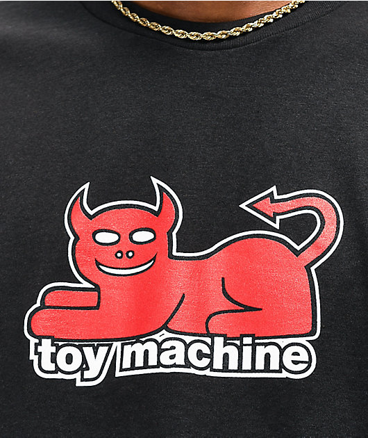 Toy Machine Devil Cat 2018 T-Shirt Black 
