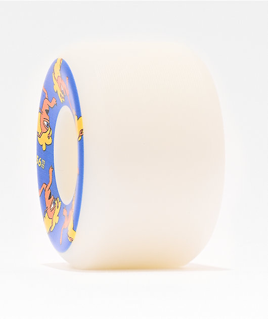 Toy Machine Early Sect 56mm 97a White Skateboard Wheels