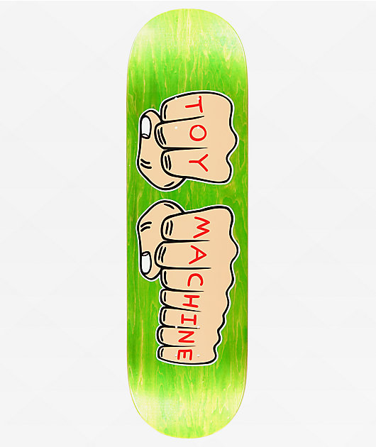 Toy Machine Fists 9.0" Skateboard Deck