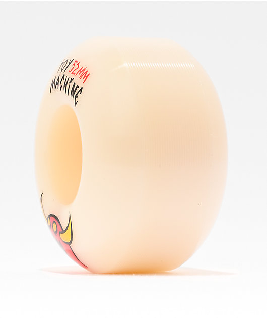 Toy Machine Sketchy Monster 52mm 99a White Skateboard Wheels