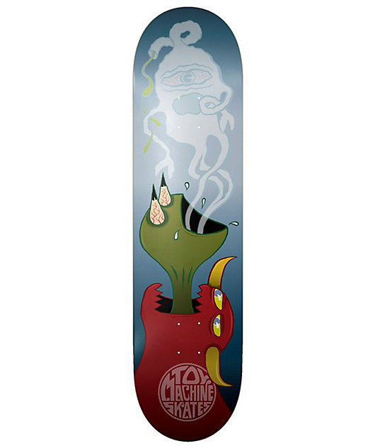 Toy Machine Who Eats Who 8.13" Skateboard Deck