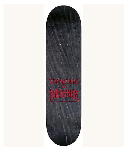 Toy Machine x Thrasher Girlfriend 8.25" Skateboard Deck