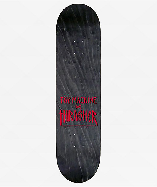 Toy Machine x Thrasher Pyramid Sect 8.5" Skateboard Deck