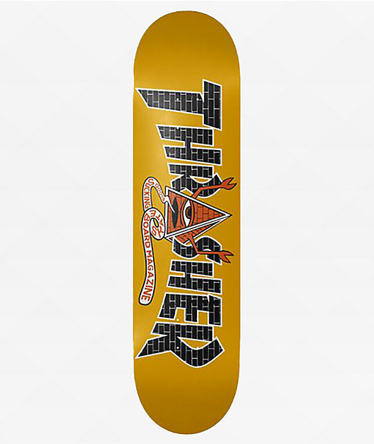 Toy Machine x Thrasher Pyramid Sect 8.5" Skateboard Deck