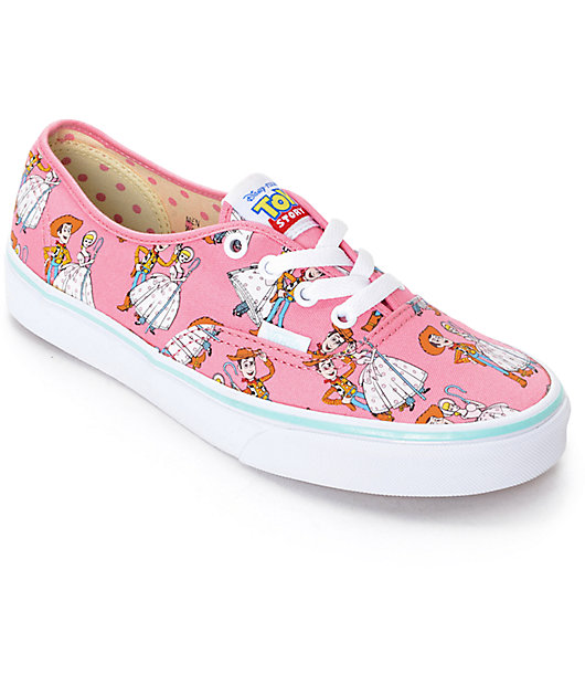 toy story vans womens size 7