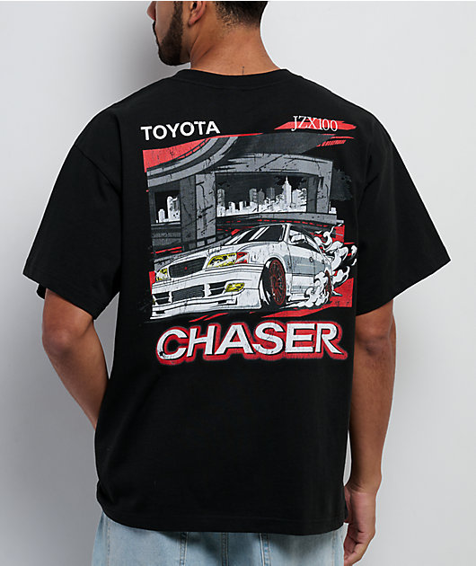 トップス take Toyota Chaser Black T-Shirt | Zumiez