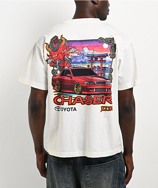 Toyota Chaser Sunset White T-Shirt