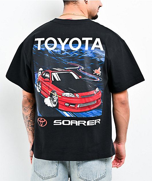 Toyota Soarer Hill Climb Black T-Shirt