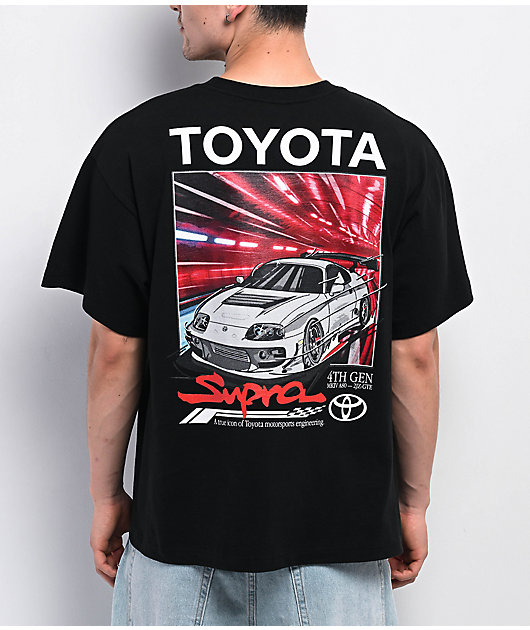 Toyota Supra MK4 Black T-Shirt | Zumiez