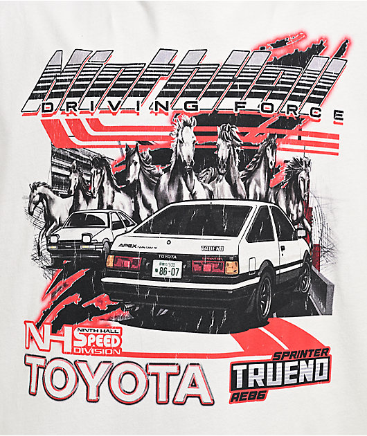 Toyota x Ninth Hall 86 White T-Shirt