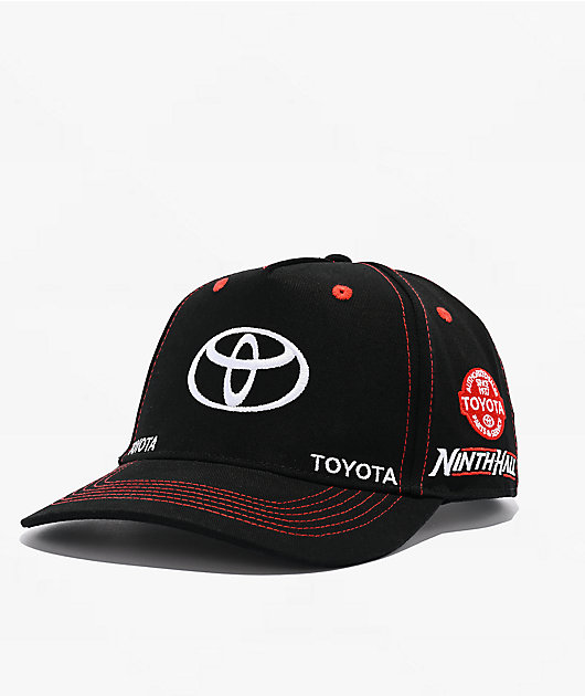 Toyota x Ninth Hall Core Black Snapback Hat