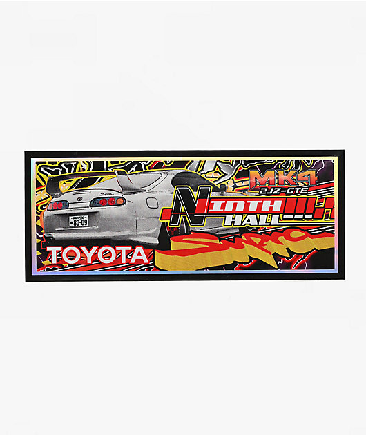 Toyota x Ninth Hall MK4 Sticker