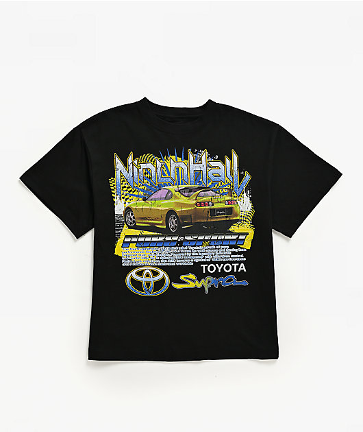 Toyota x Ninth Hall Pure Supra Black T-Shirt
