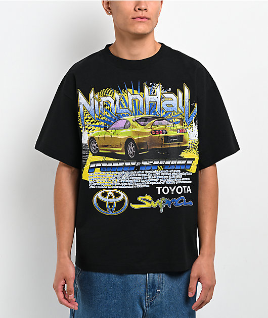Toyota x Ninth Hall Pure Supra Black T-Shirt