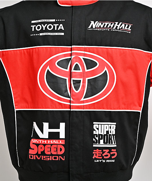 Toyota x Ninth Hall Super Circuit Black Racing Jacket