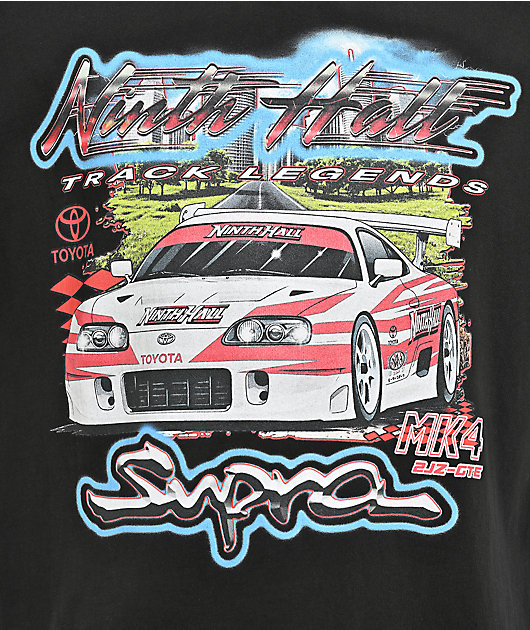 Toyota x Ninth Hall Supra Trails Black T-Shirt