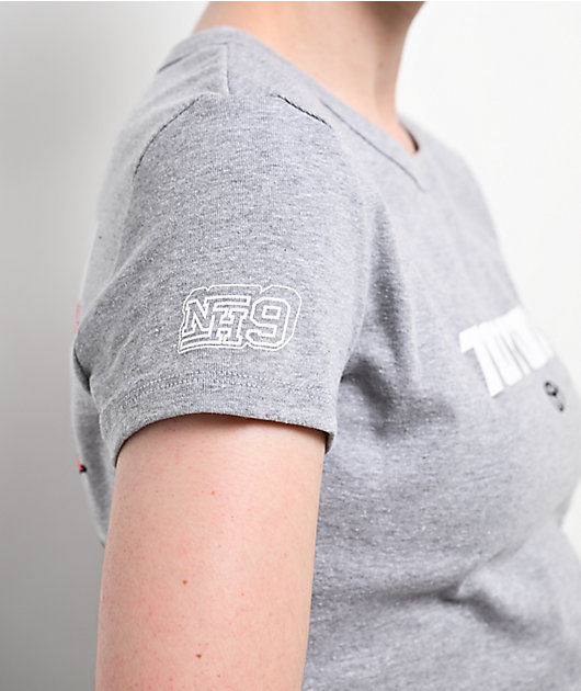 Toyota x Ninth Hall The Thrill Grey Crop T-Shirt