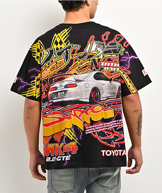 Toyota x Ninth Hall Twin Turbo Black T-Shirt