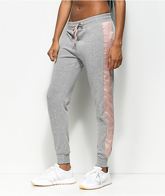 Pink and grey joggers Clearance